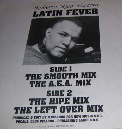 Roberto Pizarro : Latin Fever (12")