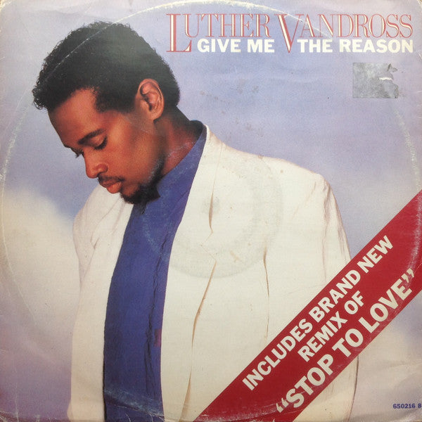 Luther Vandross : Give Me The Reason (12")