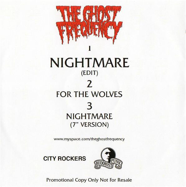 The Ghost Frequency : Nightmare (CDr, Promo)