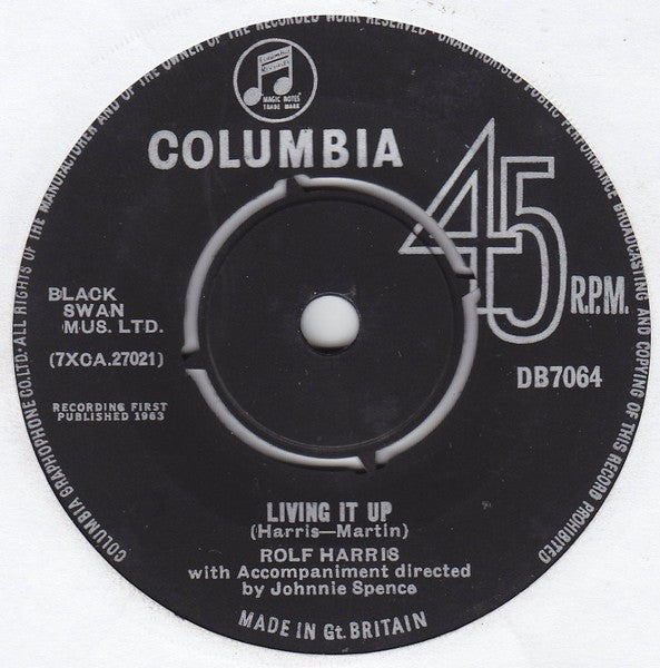 Rolf Harris : I Know A Man (7", Single)