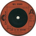 Neil Sedaka : Love In The Shadows (7", Single)