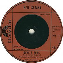 Neil Sedaka : Love In The Shadows (7", Single)