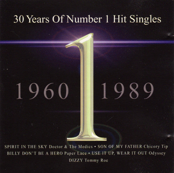 Various : 30 Years Of Number 1 Hit Singles 1960 1989 (CD, Comp)