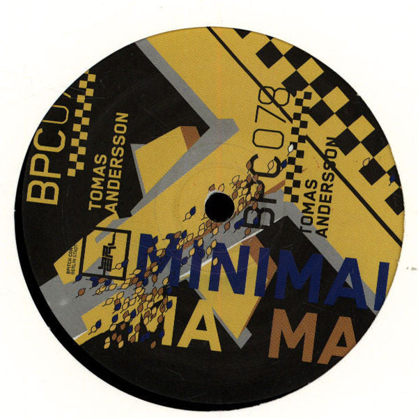 Tomas Andersson : Minimal Mama (12", EP)