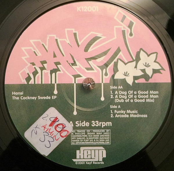 Hansi : The Cockney Swede EP (12", EP)