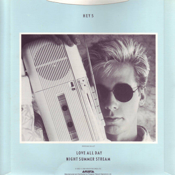 Nick Heyward : Love All Day (7", Single, Sol)