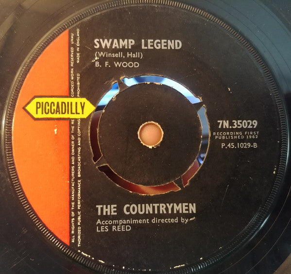 The Countrymen : I Know Where I'm Going (7")