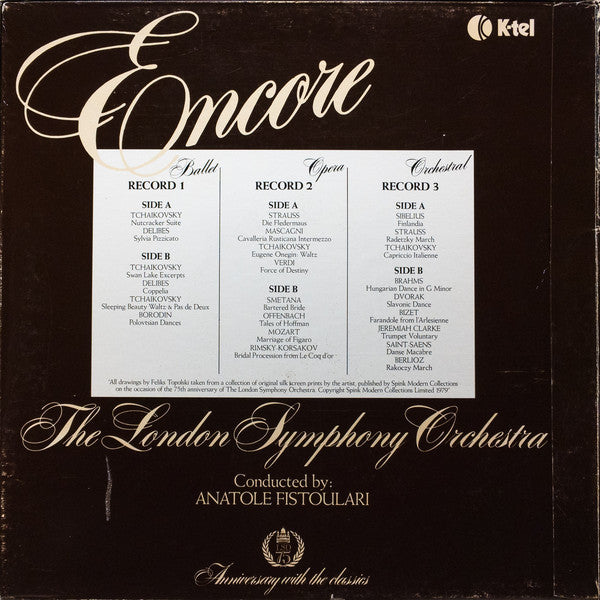 London Symphony Orchestra : Encore (3xLP, Comp + Box)