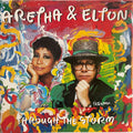 Aretha Franklin & Elton John : Through The Storm (12", EP)