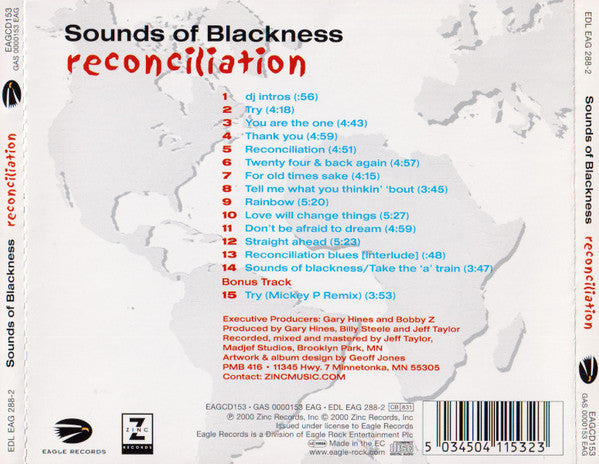 Sounds Of Blackness : Reconciliation (CD, Album)