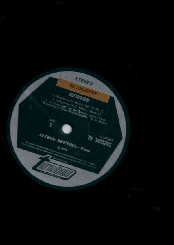 Ludwig van Beethoven, Alfred Brendel : Piano Music Volume 2 (LP, RE)