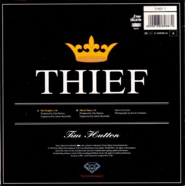 Tim Hutton : The Prophet (7")
