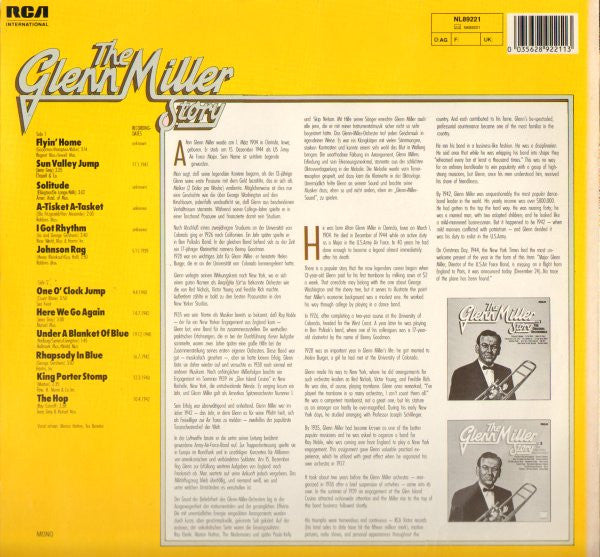 Glenn Miller : The Glenn Miller Story Volume 2 (LP, Comp, Mono, RE)