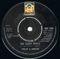 Phillip & Vanessa* : Two Sleepy People  (7", Single)
