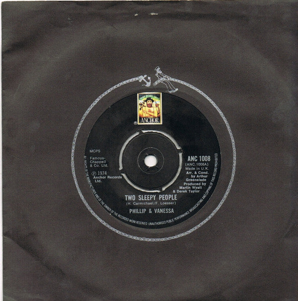 Phillip & Vanessa* : Two Sleepy People  (7", Single)
