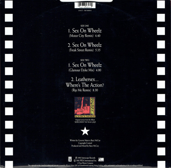 My Life With The Thrill Kill Kult : Sex On Wheelz (12")