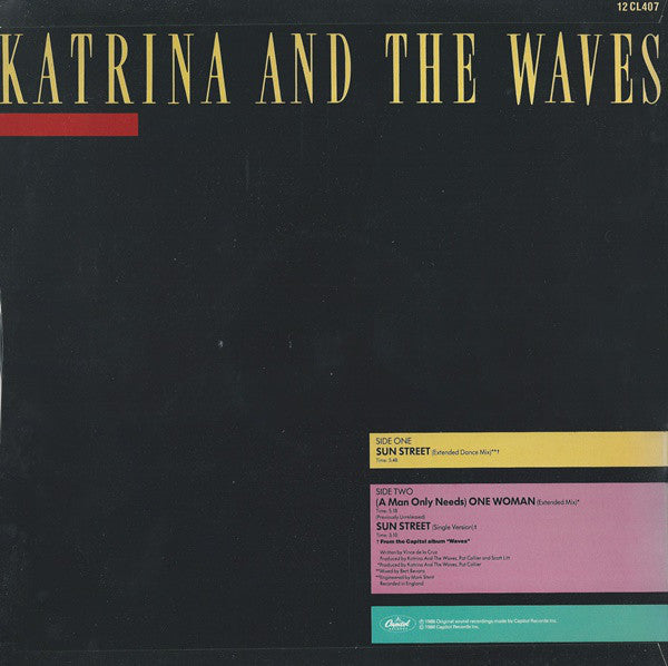 Katrina And The Waves : Sun Street (12")