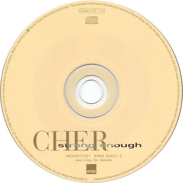 Cher : Strong Enough (CD, Single, CD1)