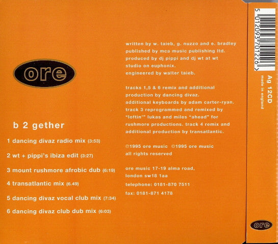 The Original : B 2 Gether (CD, Single)