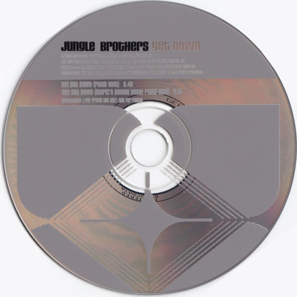 Jungle Brothers : Get Down (CD, Single, Promo)