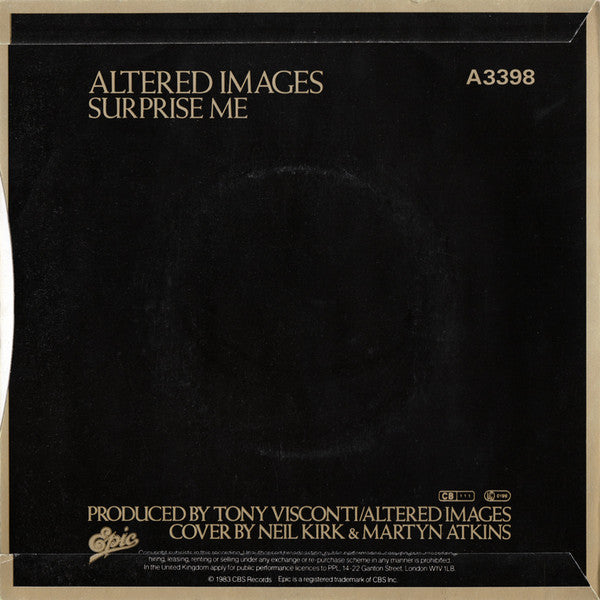 Altered Images : Bring Me Closer (7", Single)