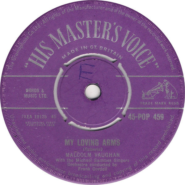 Malcolm Vaughan : To Be Loved (7")