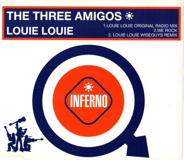 The Three Amigos : Louie Louie (CD, Single)