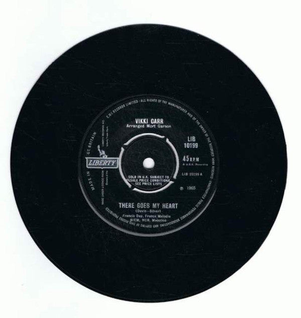 Vikki Carr : There Goes My Heart / Cuando Calienta El Sol (7")