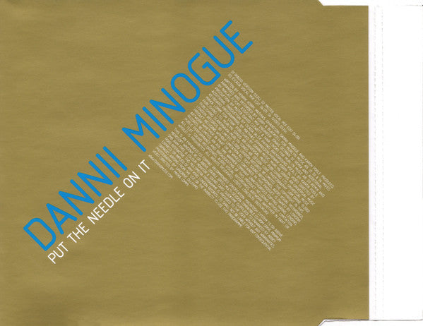 Dannii Minogue : Put The Needle On It (CD, Single, Enh, CD1)
