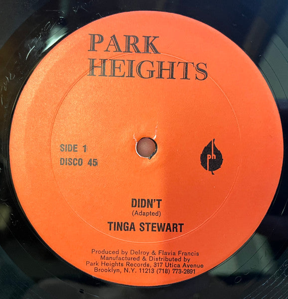 Tinga Stewart : Didn't I (12", Single)