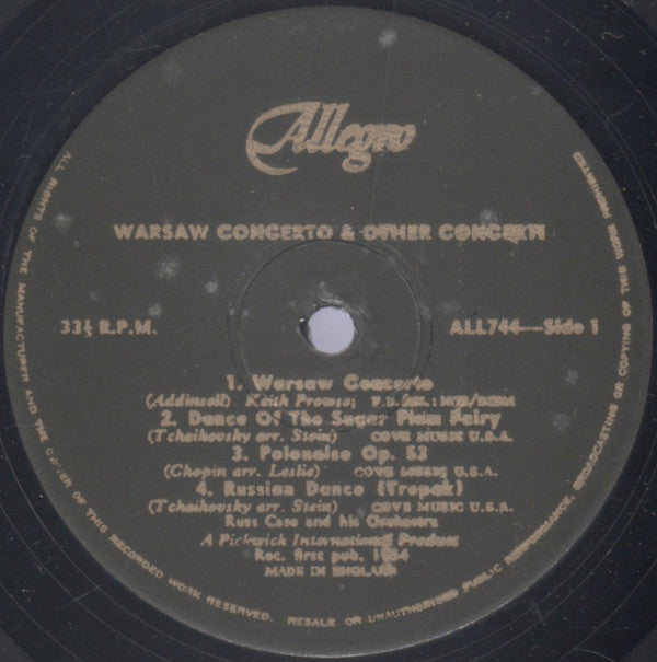 Russ Case And His Orchestra : Warsaw Concerto And Other Classical Favourites (LP)
