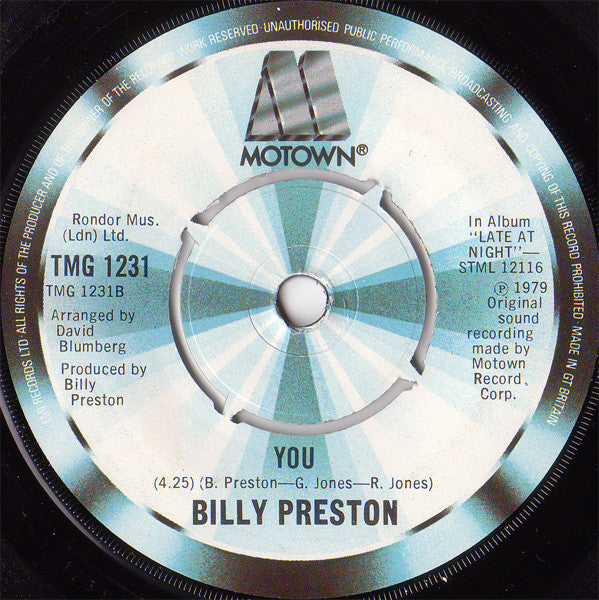 Billy Preston : A Change Is Gonna Come (7", Single, 4 P)
