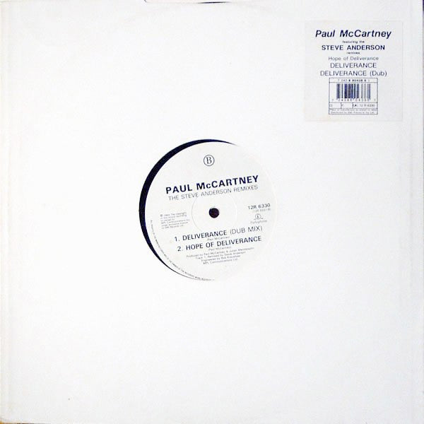 Paul McCartney : Deliverance (The Steve Anderson Remixes) (12")