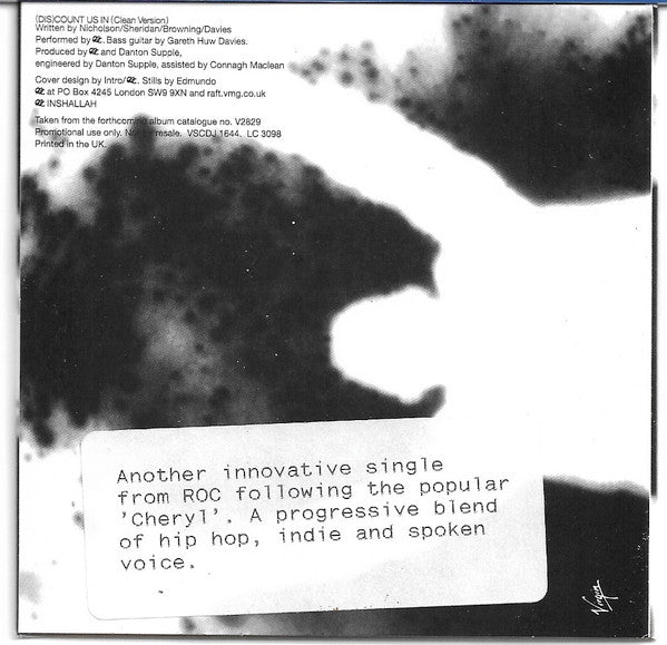 Roc : [Dis]count Us In (CD, Single, Promo)