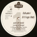 Ace Of Base : Living In Danger (12", Promo)