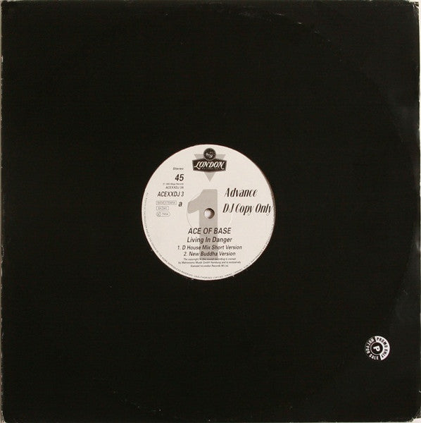 Ace Of Base : Living In Danger (12", Promo)