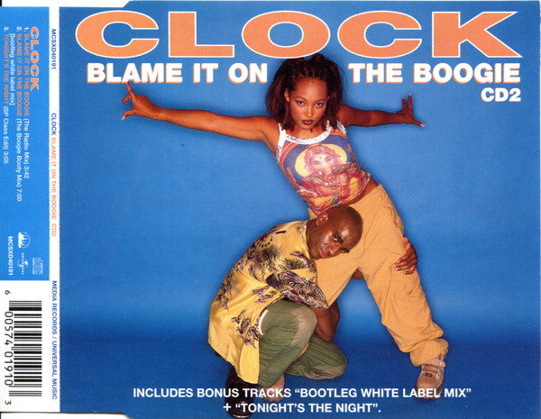 Clock : Blame It On The Boogie (CD, Single, CD2)
