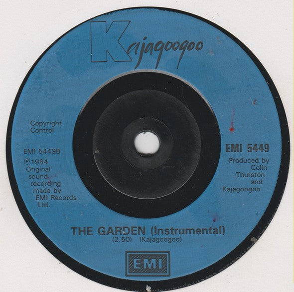 Kajagoogoo : The Lion's Mouth (7", Single, Blu)