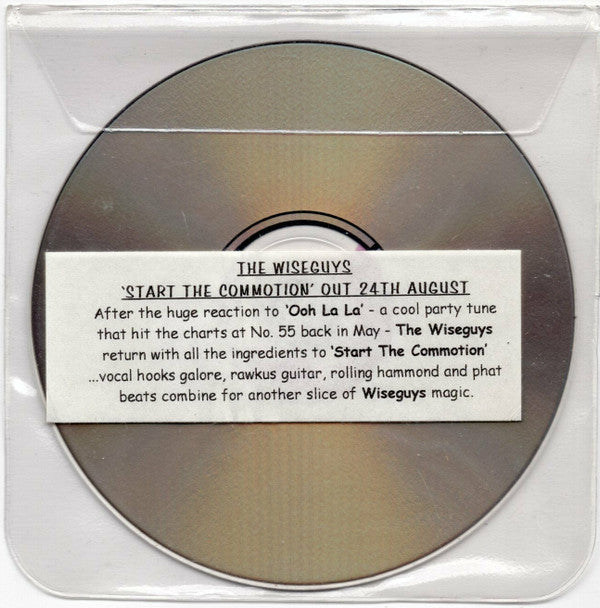 The Wiseguys : Start The Commotion (CD, Single, Promo)