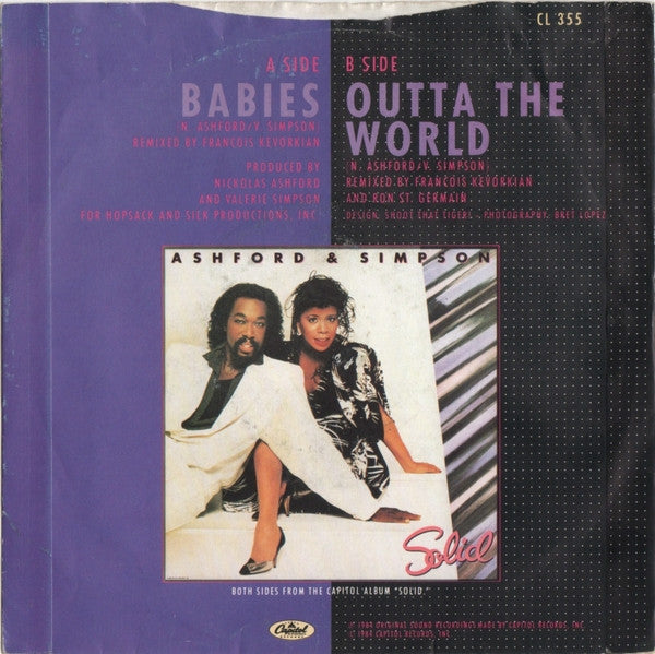 Ashford & Simpson : Babies (7", Single, Pap)