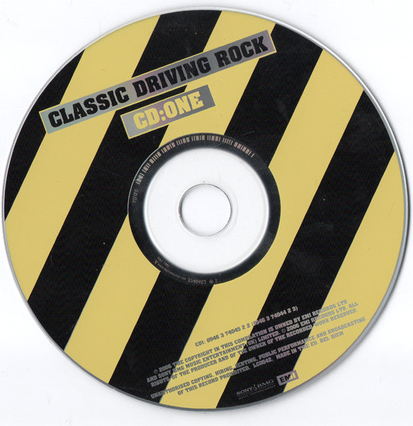 Various : Classic Driving Rock (2xCD, Comp)