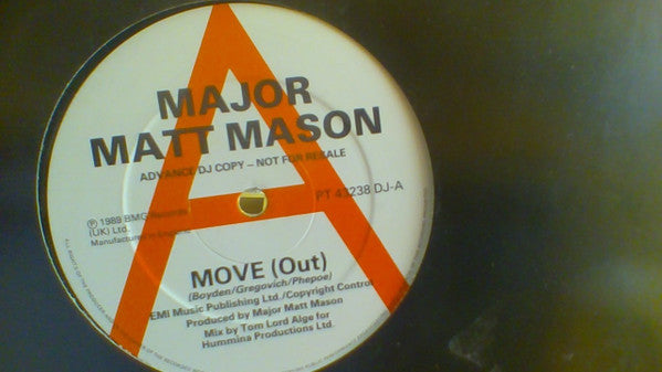 Major Matt Mason (2) : Move (12", Promo)