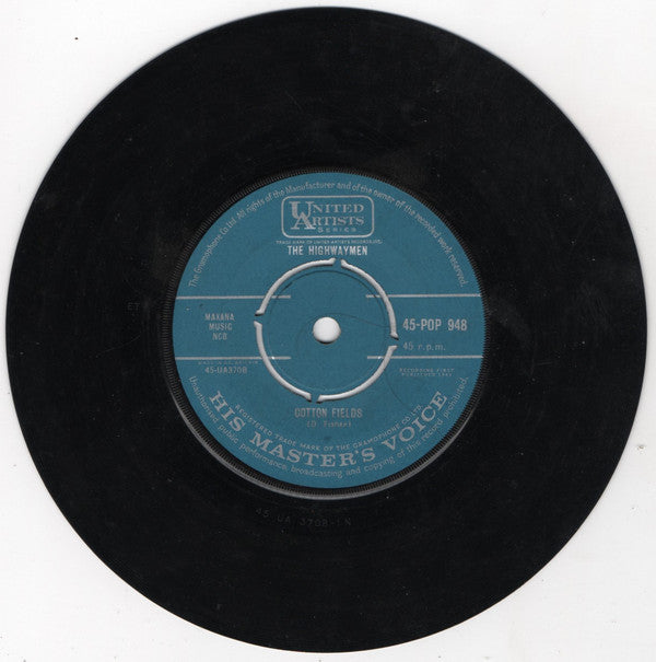 Highwaymen : The Gypsy Rover (7", Single)