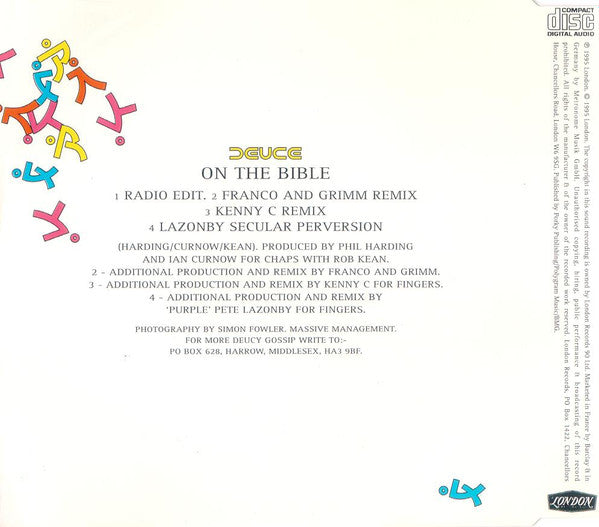 Deuce : On The Bible (CD, Single)