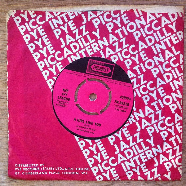 The Ivy League : That's Why I'm Crying (7", Single, Pus)