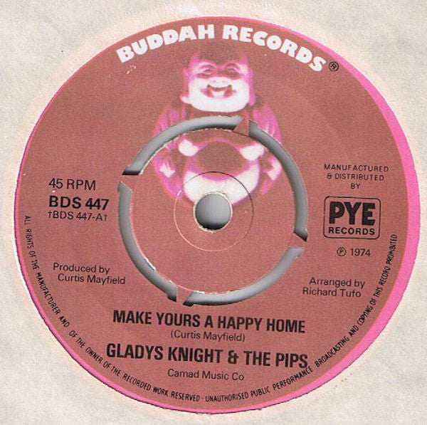 Gladys Knight And The Pips : Make Yours A Happy Home (7", Single, Kno)