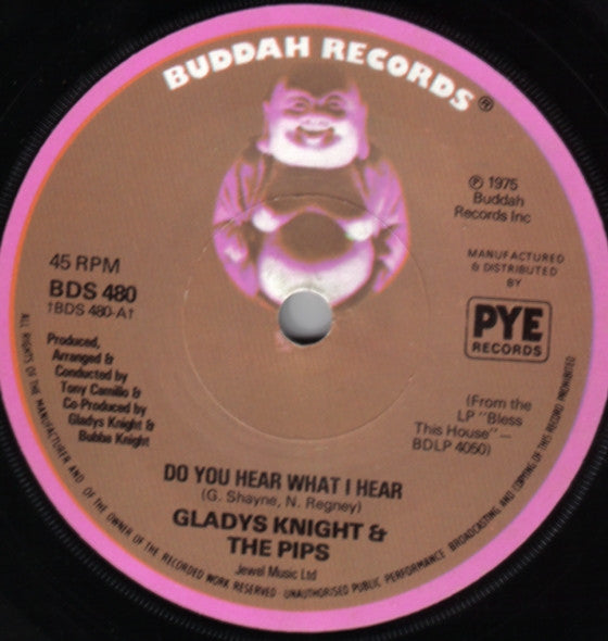 Gladys Knight And The Pips : Do You Hear What I Hear (7", Sol)