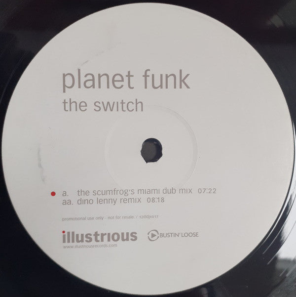 Planet Funk : The Switch (12", Promo)