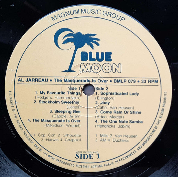 Al Jarreau : The Masquerade Is Over (LP, Album)