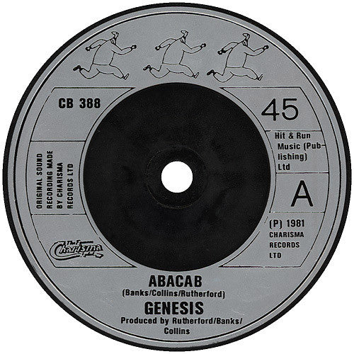 Genesis : Abacab (7", Single, Sil)